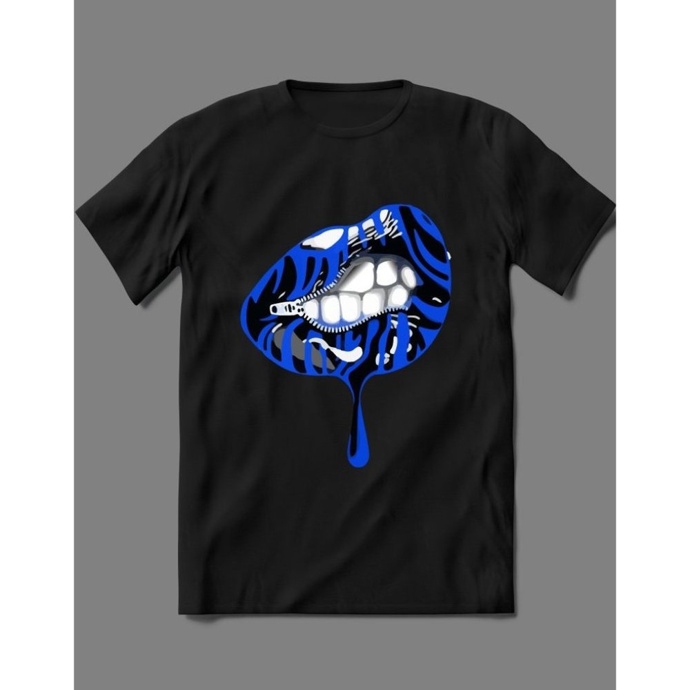 Sneaker Match Royal Toe 1's Pucker Up Shirt